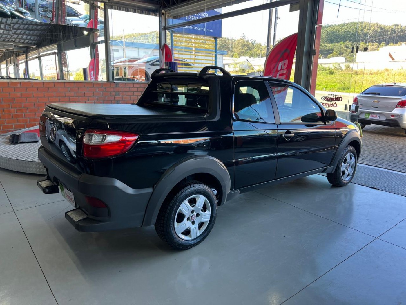 FIAT STRADA HARD WORKING 1.4 CD 2020 - Foto 9