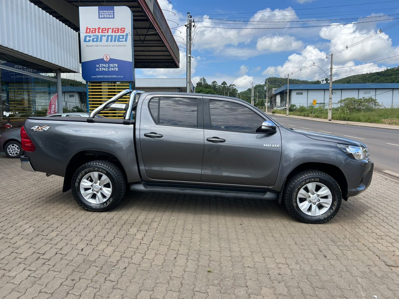 TOYOTA HILUX SRV 4X4 DIESEL AUTOMÁTICA ÚNICO DONO  - Foto 7