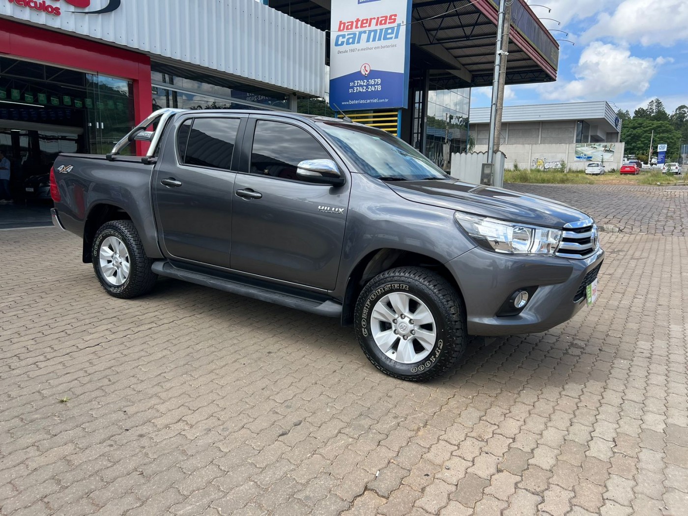 TOYOTA HILUX SRV 4X4 DIESEL AUTOMÁTICA ÚNICO DONO  - Foto 4