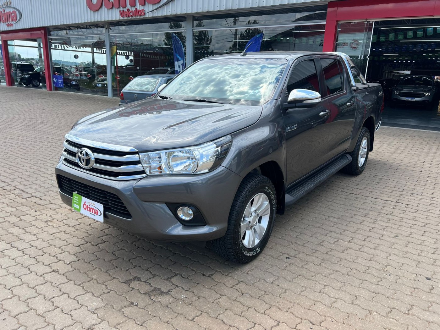 TOYOTA HILUX SRV 4X4 DIESEL AUTOMÁTICA ÚNICO DONO  - Foto 2