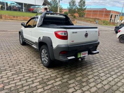 FIAT STRADA ADVENTURE 1.8 CE FLEX 2018 BRANCA - Foto 13