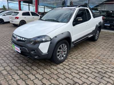 FIAT STRADA ADVENTURE 1.8 CE FLEX 2018 BRANCA - Foto 2