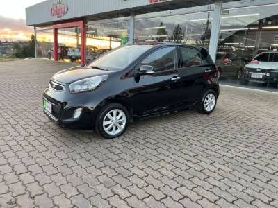 KIA PICANTO EX 2014 AUTOMÁTICO PRETO - Foto 4